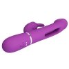 PRETTY LOVE - Kampas Purple, 7 vibration functions 4 licking settings
